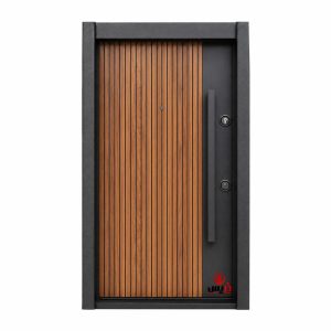 درب چوبی روکش لمینوکس ابعاد ۱۰۵×۲۱۰ کف ۱۴ کد 1095 | چوب صنعت دریس